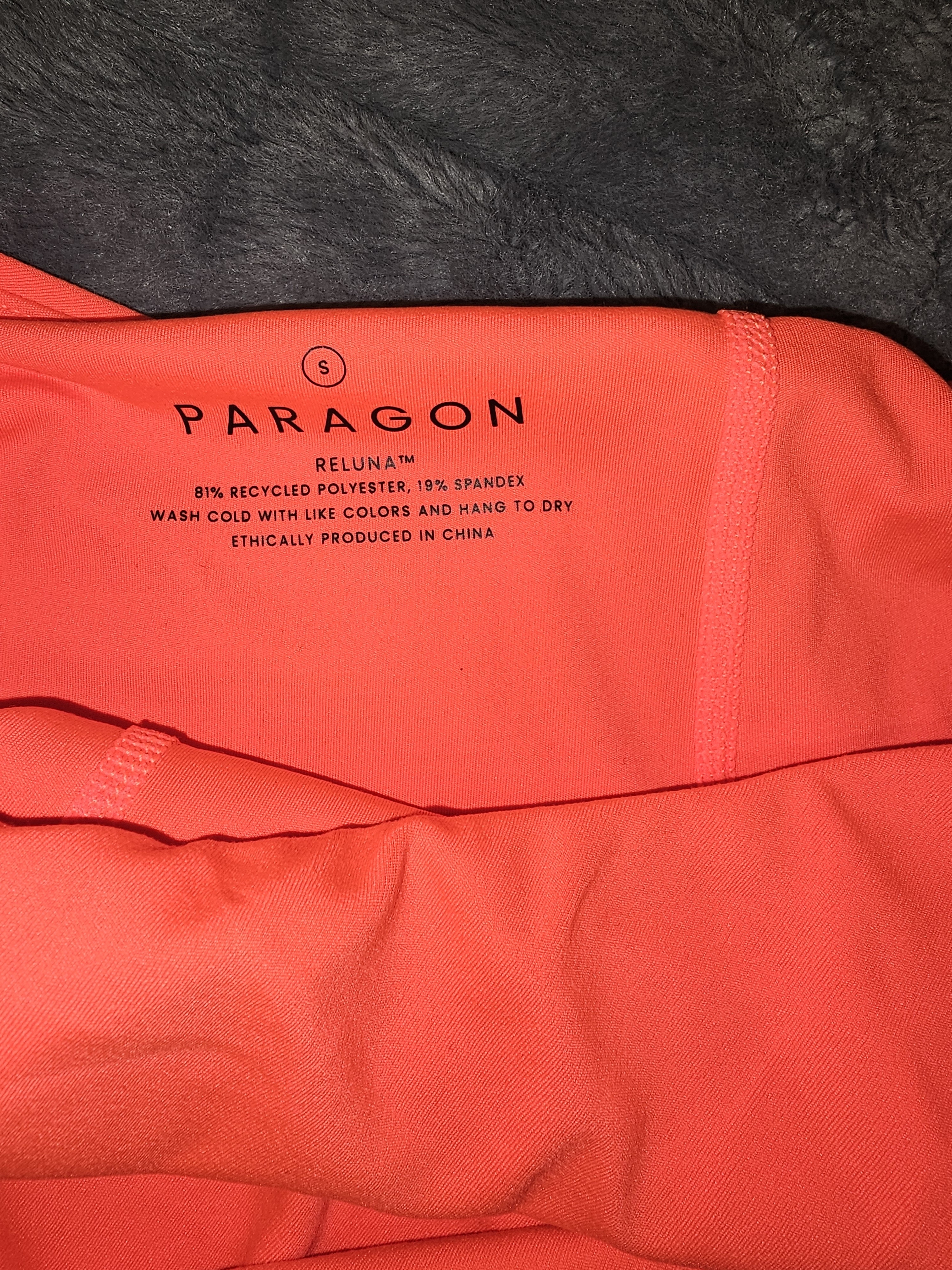 Nwt Paragon Women's Neon Coral A-Line Skirt — image 3 of 4